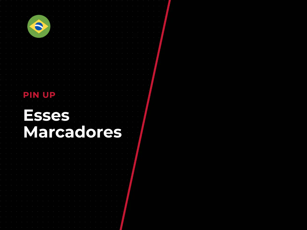 Esses marcadores seguem as recomendações do