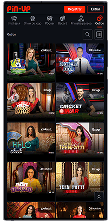 pin up casino outros jogos